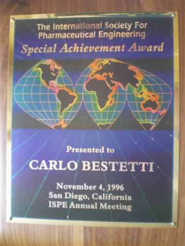 ISPE award ISPE award
