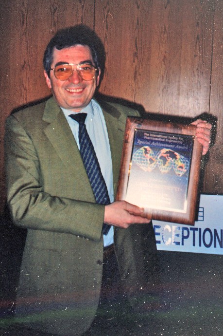 consegna riconoscimento ISPE ISPE award